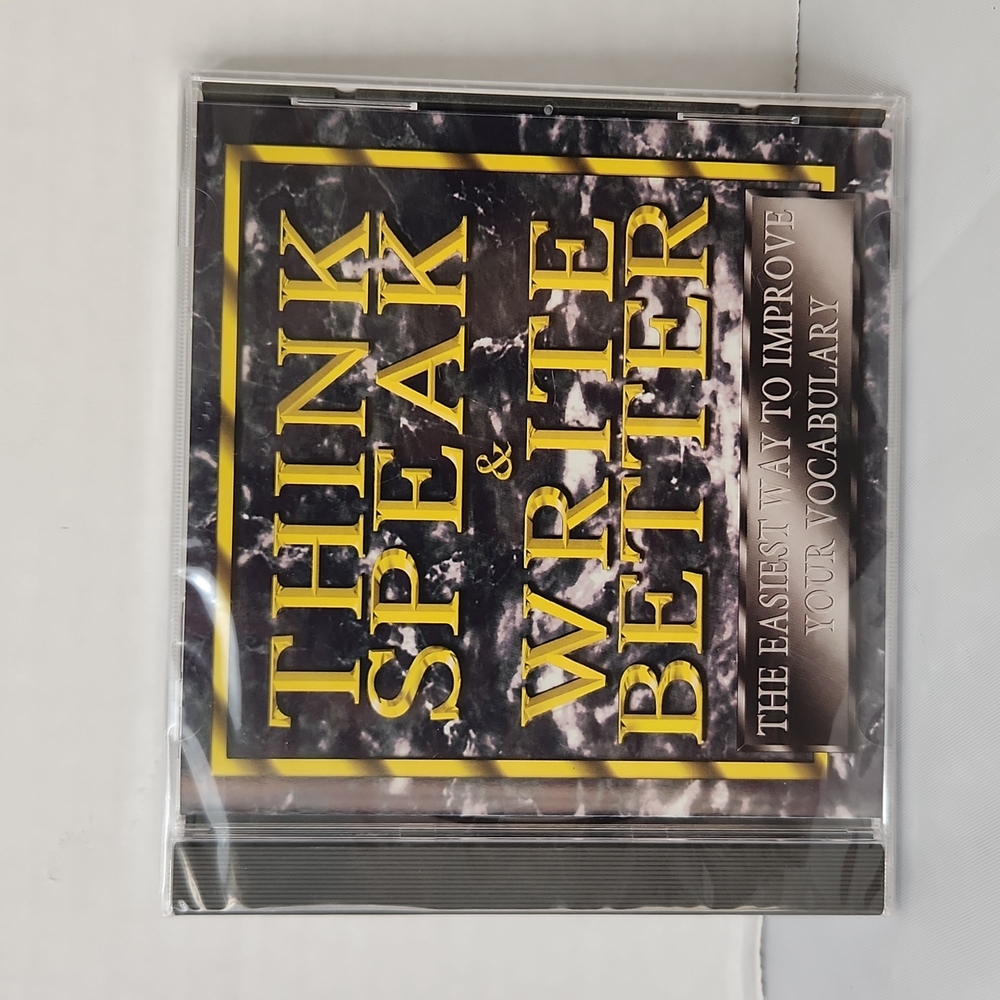 Think Speak & Write Better CD- Rom Multimedia Learning System